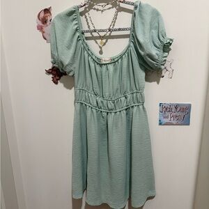 Altar'd State Mint Green Dress